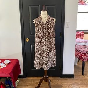 Artisan NY - Cheetah Print Dress - Size 8